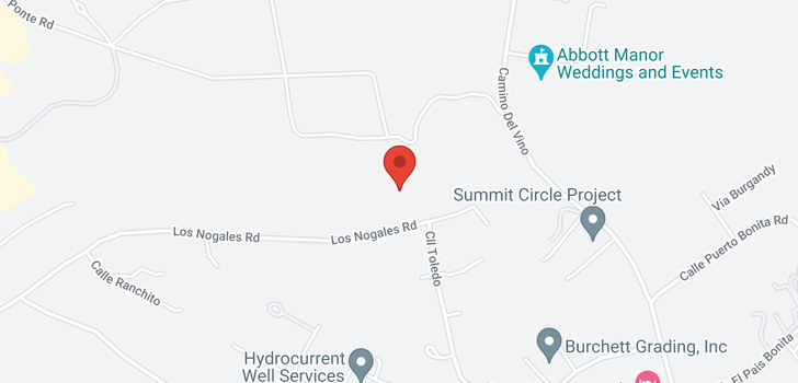 map of Los Nogales Temecula, CA 92592